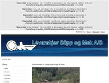 Tablet Screenshot of levarskjer.com